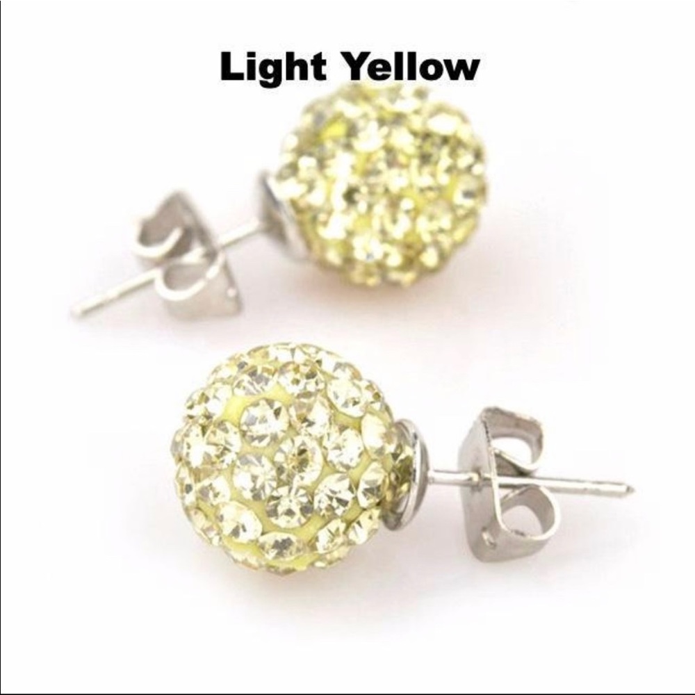 5 pair of Glitter Earring Studs for $12 - Picture 7 of 16
